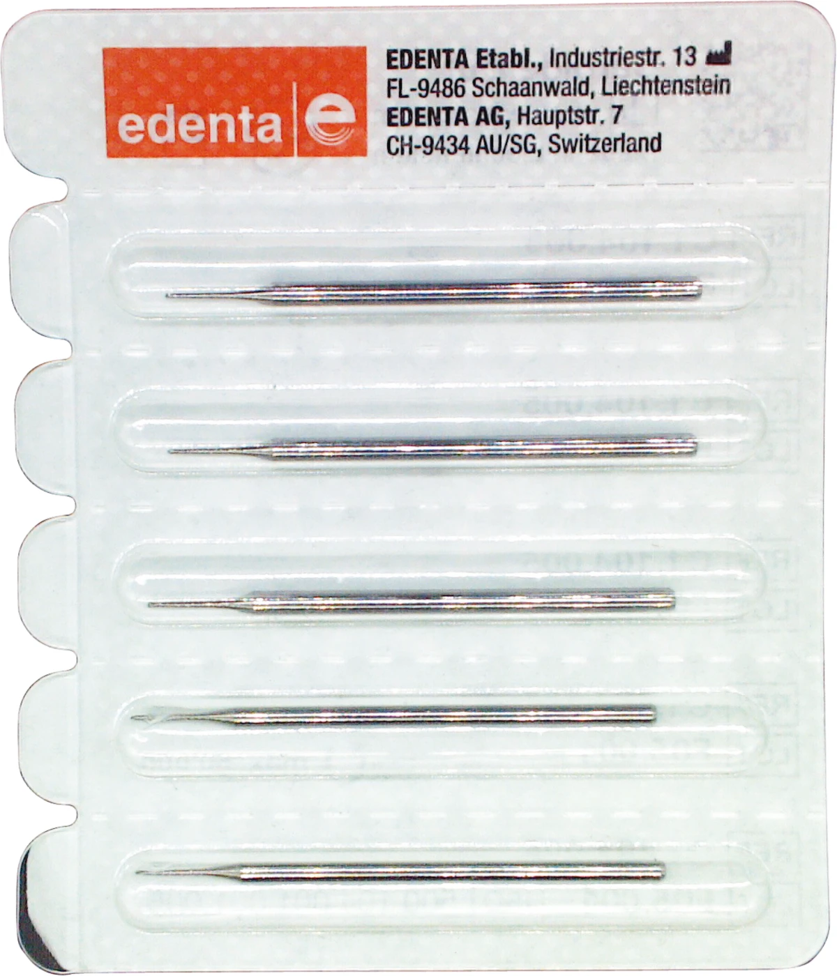 HM-Bohrer C1 Packung 5 Stück rund, HP, Figur 001, ISO 005