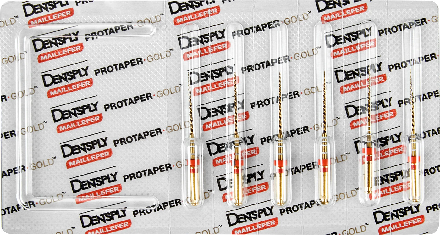 ProTaper Gold® Packung 6 Stück 25 mm, Gr. F2