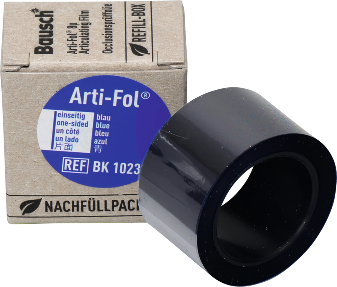 Arti-Fol® 8 µ Nachfüll-Box 20 m   einseitig, 22 mm breit, blau