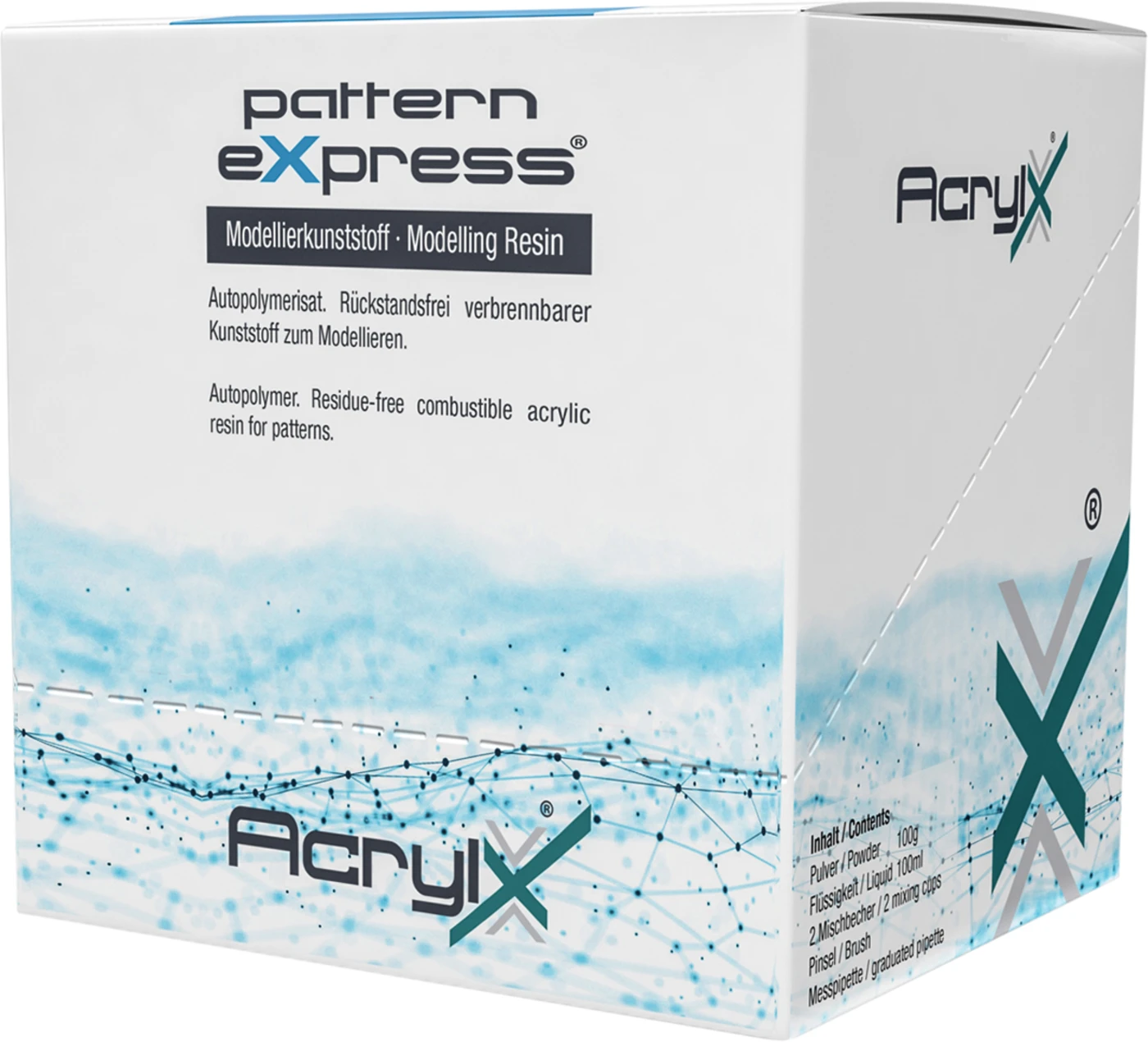 pattern eXpress® DENTIN Packung 500 g Pulver dentin