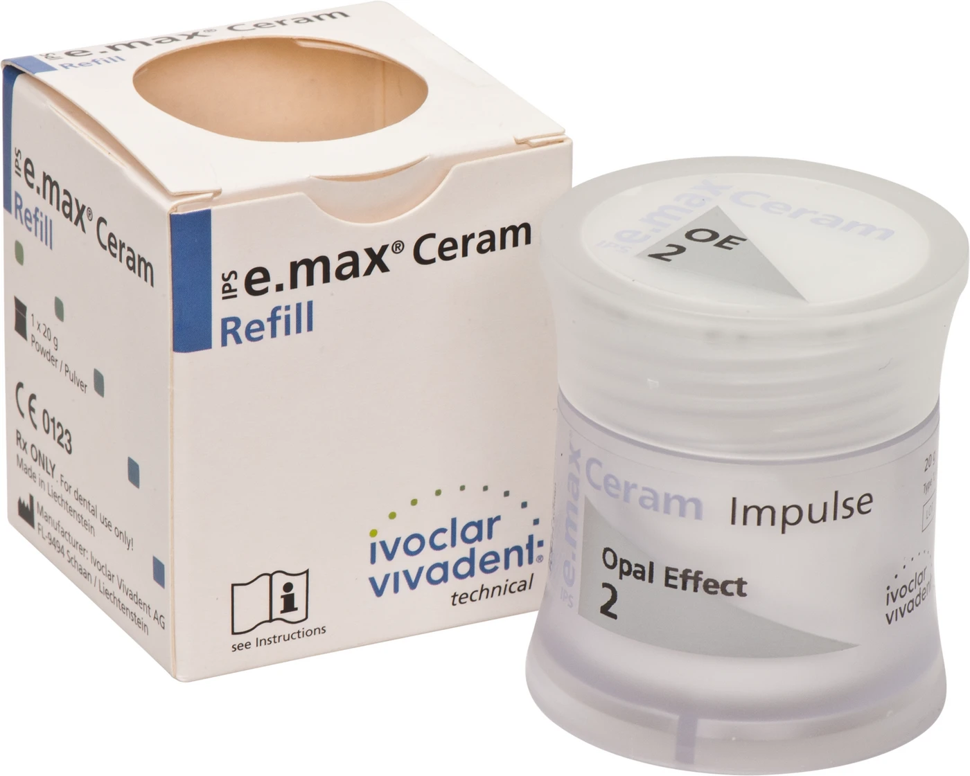 IPS e.max® Ceram Dose 20 g Pulver impulse opal effect 2