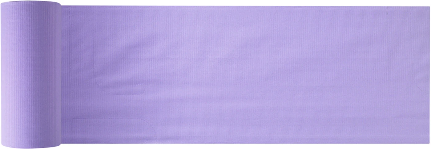 Monoart Patientenumhänge Kunststoff/Papier Rolle 80 Stück lila, 61 x 53 cm