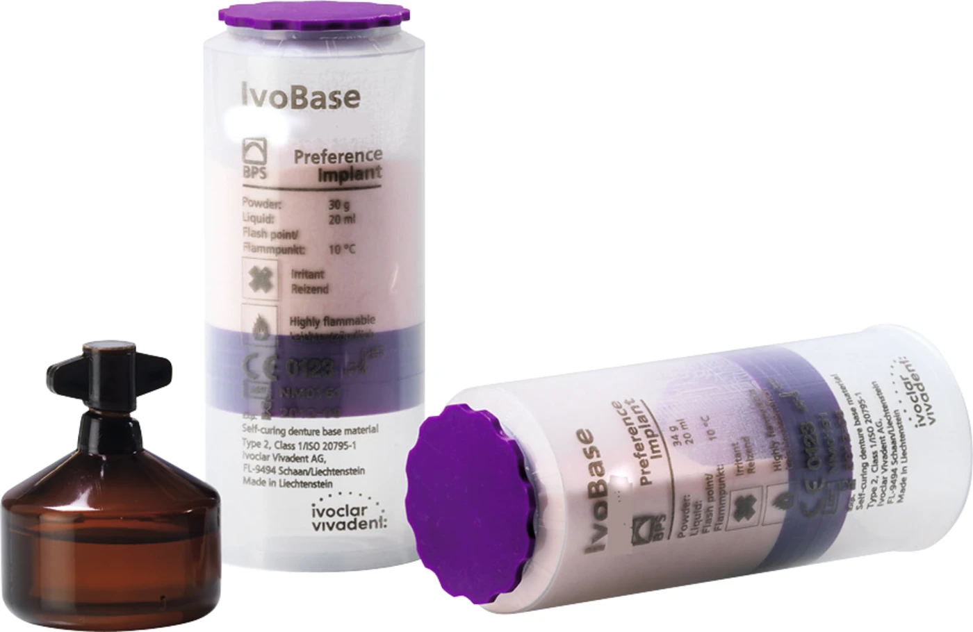 IvoBase® High Impact Kapsel Set pink
