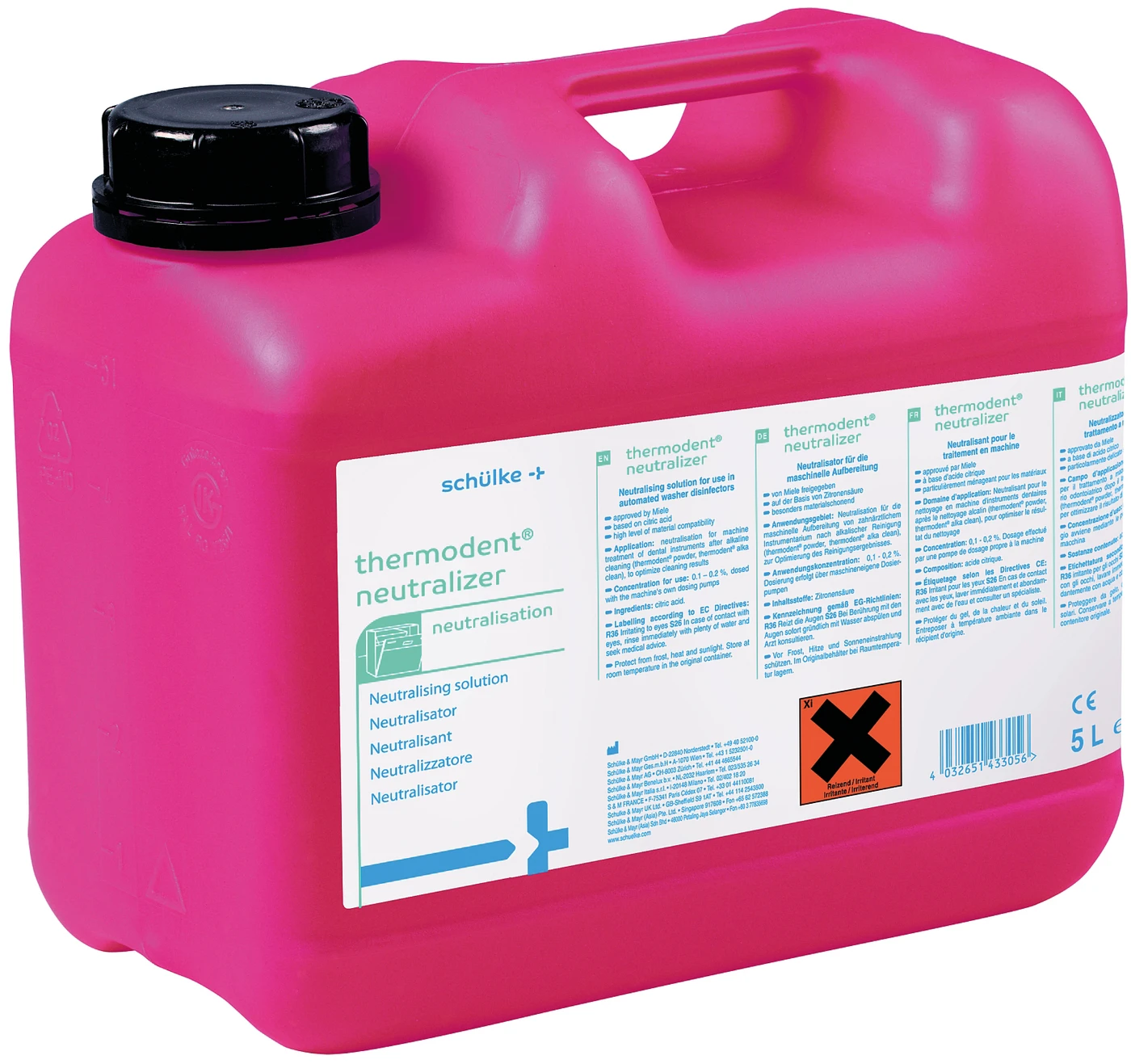 thermodent® neutralizer Kanister 5 Liter