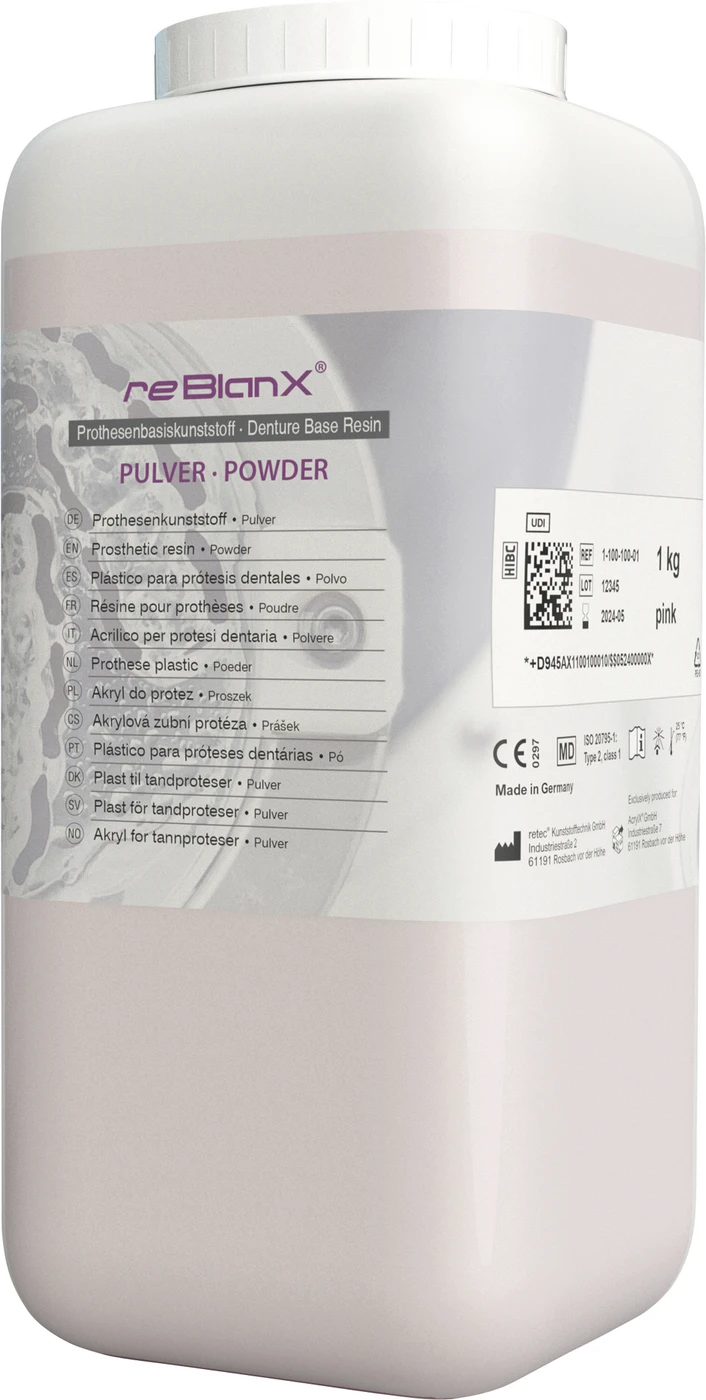 reBlanX® Packung 1.000 g Pulver A3