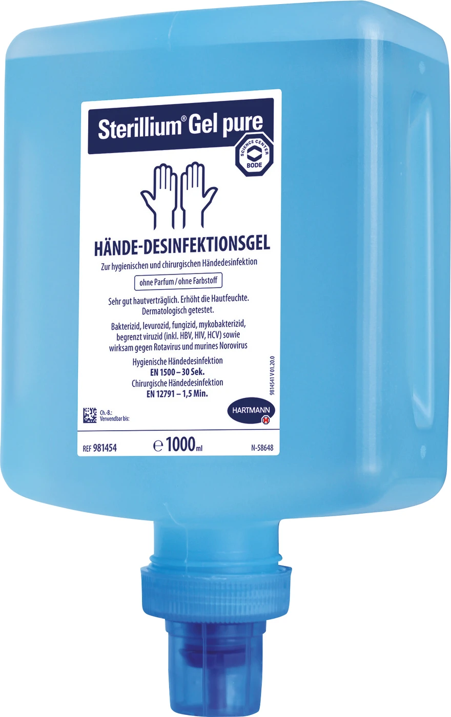 Sterillium® Gel pure Flasche 1 Liter für CleanSafe Spender